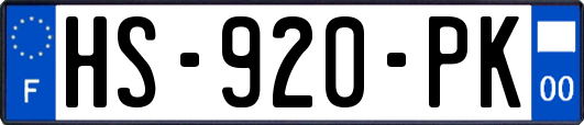 HS-920-PK