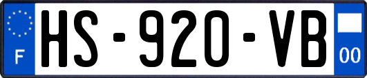 HS-920-VB