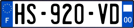 HS-920-VD
