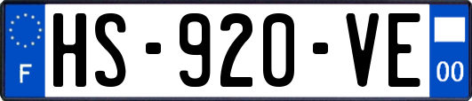 HS-920-VE