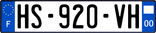 HS-920-VH