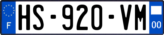 HS-920-VM