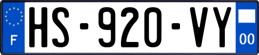 HS-920-VY