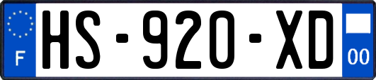 HS-920-XD