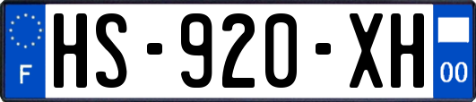 HS-920-XH