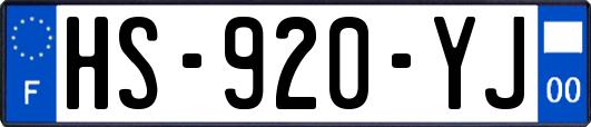HS-920-YJ