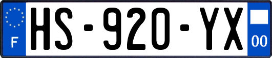 HS-920-YX
