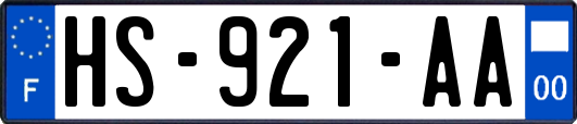 HS-921-AA