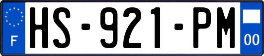 HS-921-PM