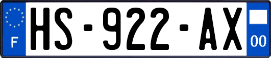HS-922-AX