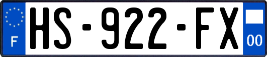 HS-922-FX