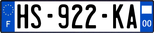HS-922-KA