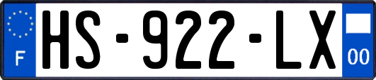 HS-922-LX