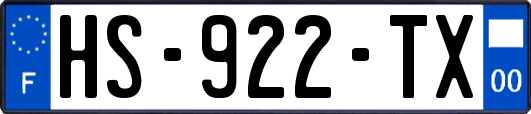 HS-922-TX
