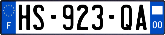 HS-923-QA