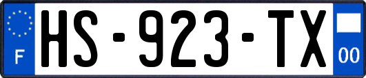 HS-923-TX