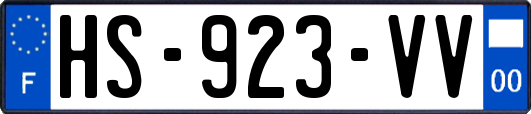 HS-923-VV