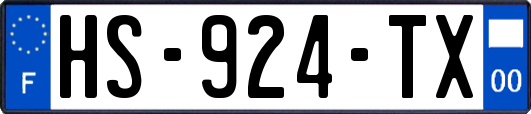 HS-924-TX