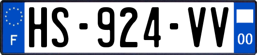 HS-924-VV