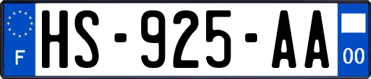 HS-925-AA