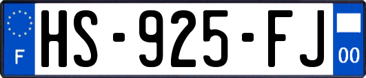 HS-925-FJ