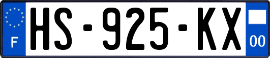 HS-925-KX