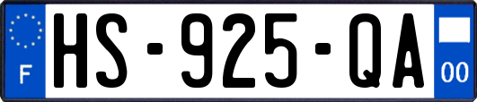 HS-925-QA