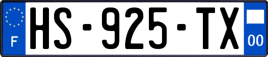 HS-925-TX