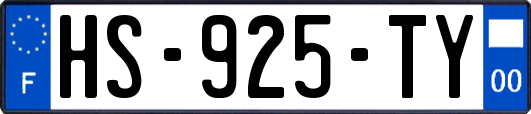 HS-925-TY