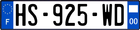 HS-925-WD