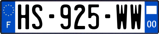 HS-925-WW