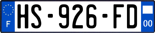 HS-926-FD