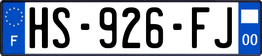 HS-926-FJ