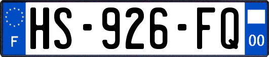 HS-926-FQ