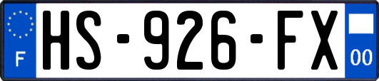 HS-926-FX