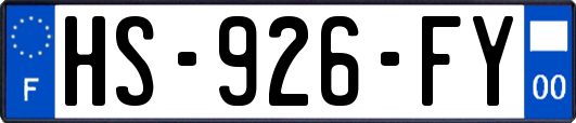 HS-926-FY