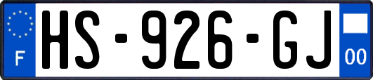 HS-926-GJ