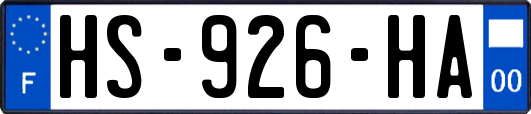 HS-926-HA