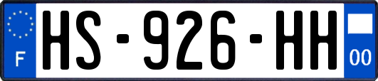 HS-926-HH