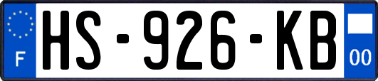 HS-926-KB