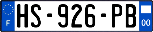 HS-926-PB