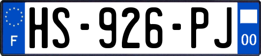 HS-926-PJ