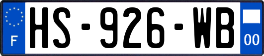 HS-926-WB