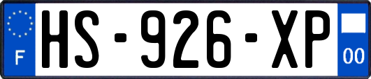 HS-926-XP
