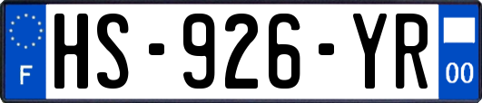 HS-926-YR