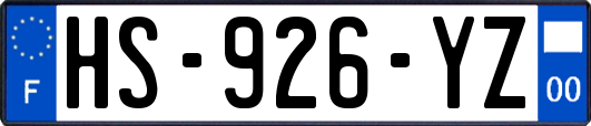 HS-926-YZ