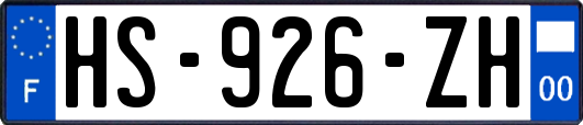 HS-926-ZH