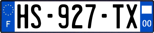 HS-927-TX