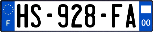 HS-928-FA
