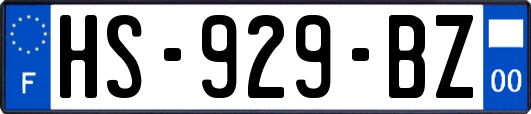 HS-929-BZ
